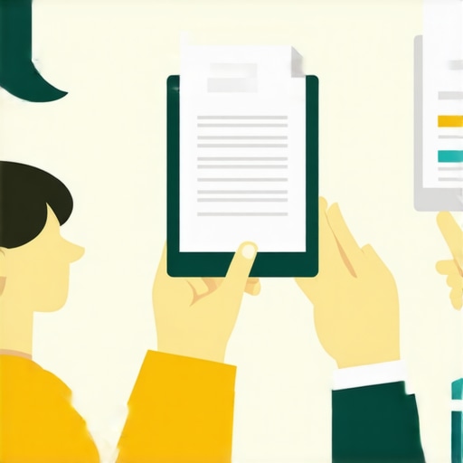 Carta de pendientes y documentos en una pantalla digital