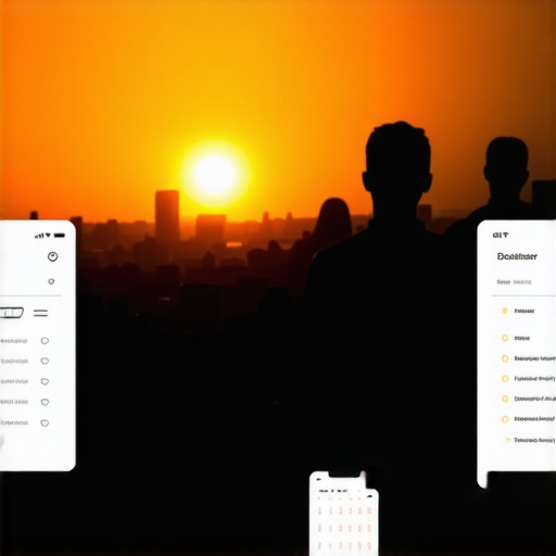 Imagen que muestra un sistema digital de gestión de documentos, calendarios y recordatorios para trámites de inmigración.