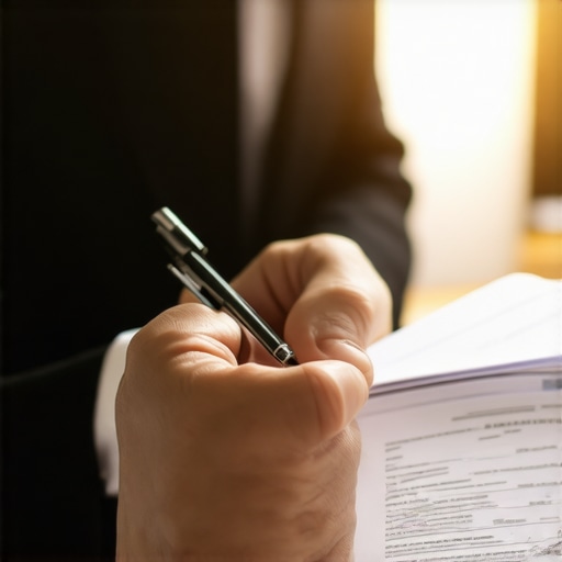 Abogado de inmigración revisando documentos con cliente para asegurar un proceso exitoso.