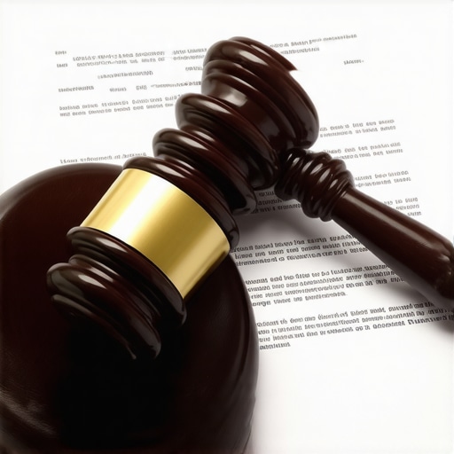 Legal documents with gavel and immigration papers illustrating legal expertise