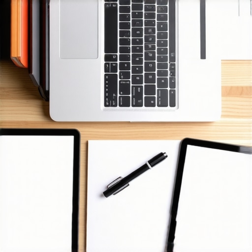 Espacio de trabajo con tecnología avanzada para abogados de inmigración.