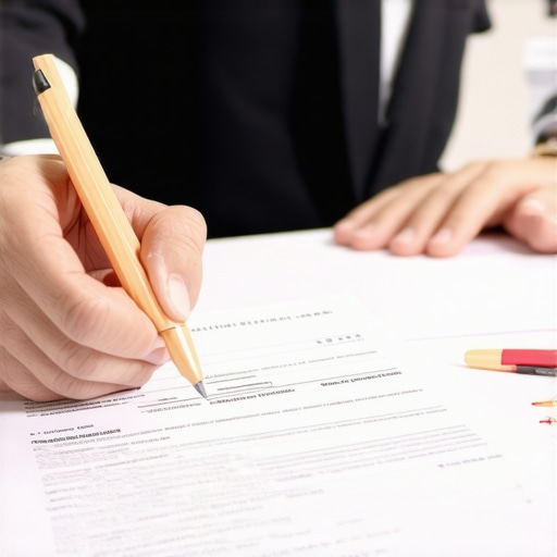 Lawyer discussing immigration strategies with a client