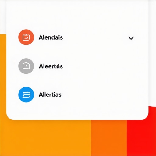 Organización efectiva para procesos migratorios Pantalla de computadora mostrando un organizador digital con documentos y recordatorios