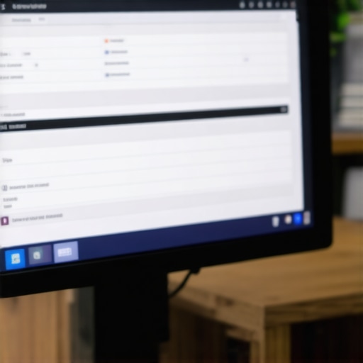 Organizador Digital para Casos de Inmigración Pantalla de una aplicación digital organizando documentos migratorios.