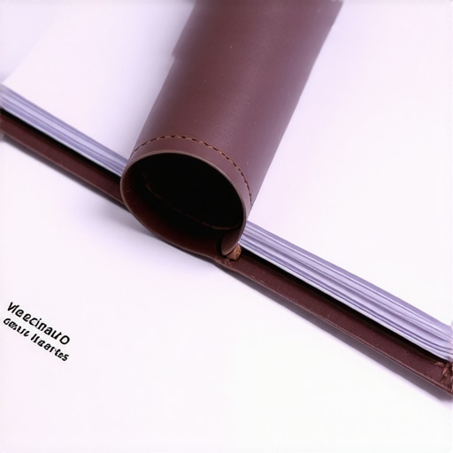 Folder with medical papers and vaccination certificates ready for immigration examination