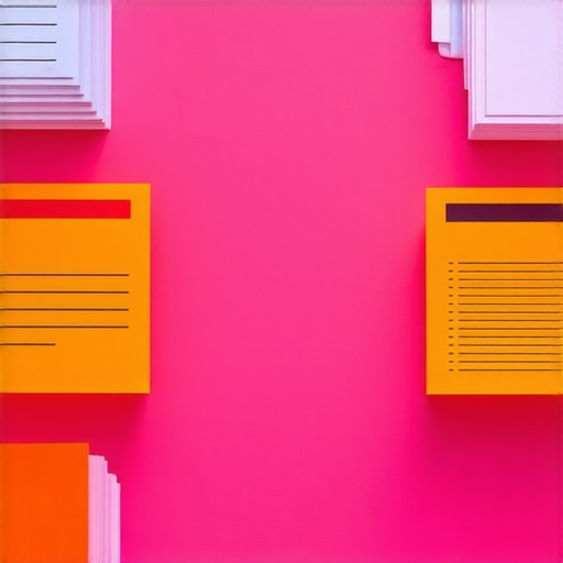 A neat arrangement of bank statements, tax forms, and financial records on a desk.