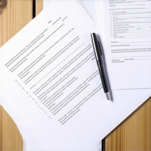 Medical reports and legal documents on a desk for immigration process