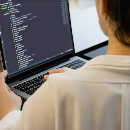 Abogado de inmigración trabajando con tecnología moderna en su oficina