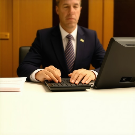 Lo que el oficial consular anota en su computadora durante tu cita