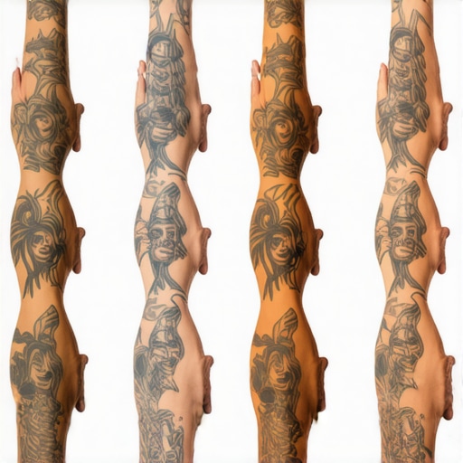 Por qué un tatuaje artístico puede ser confundido con uno de bandas