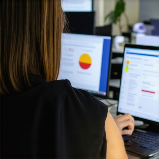 Abogado de inmigración usando software y tecnología para gestionar casos