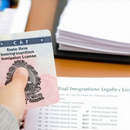 Licencia de conducir estatal frente a documentos legales de inmigracion
