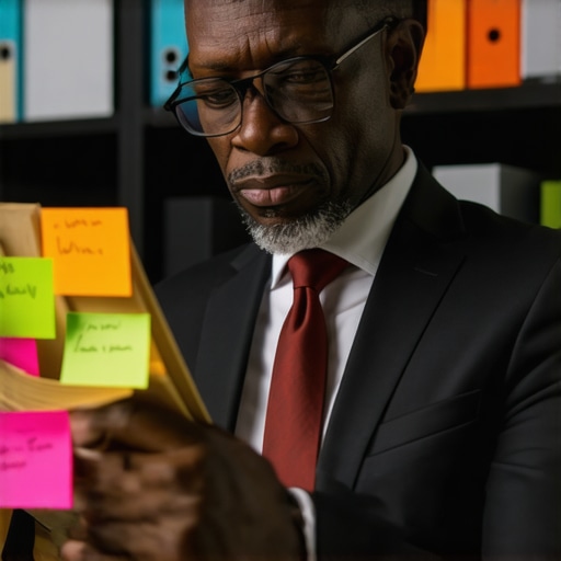 Expert immigration lawyer analyzing a complex case file A professional lawyer reviewing immigration documents to find potential red flags