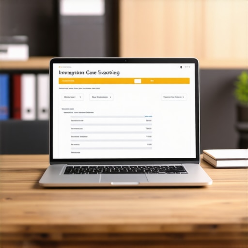 Gestión digital de casos de inmigración Tablero digital y archivos organizados para el seguimiento de trámites migratorios