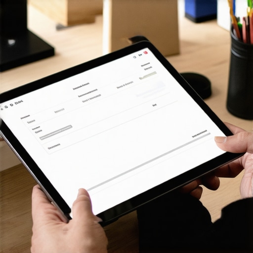 Carpeta de documentos legales digitalizados para el trámite de inmigración