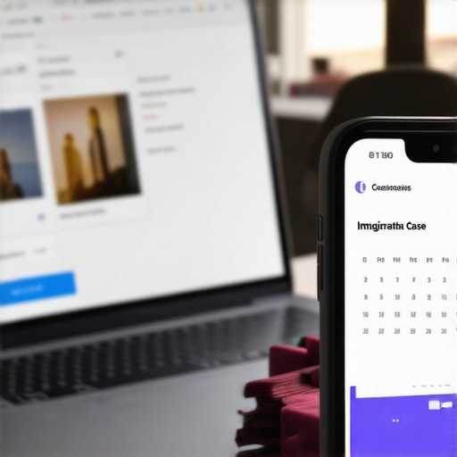 Herramientas para organizar documentos legales y seguimiento de casos de USCIS.