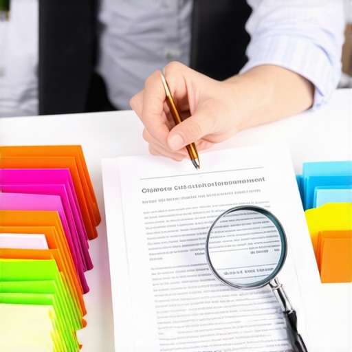 Organizing Immigration Paperwork for Success Person organizing immigration documents and FOIA records.