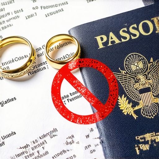 Por qué un matrimonio de conveniencia puede prohibirte entrar a EE.UU. de por vida