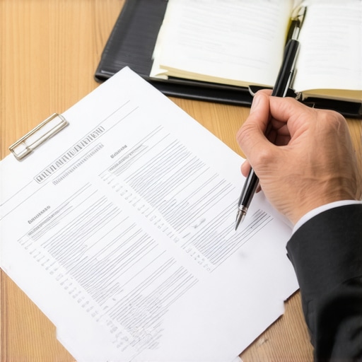 Documentos organizados para una entrevista de inmigración exitosa